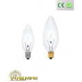 CE RoHS Decoração Incandescente Candle Bulb